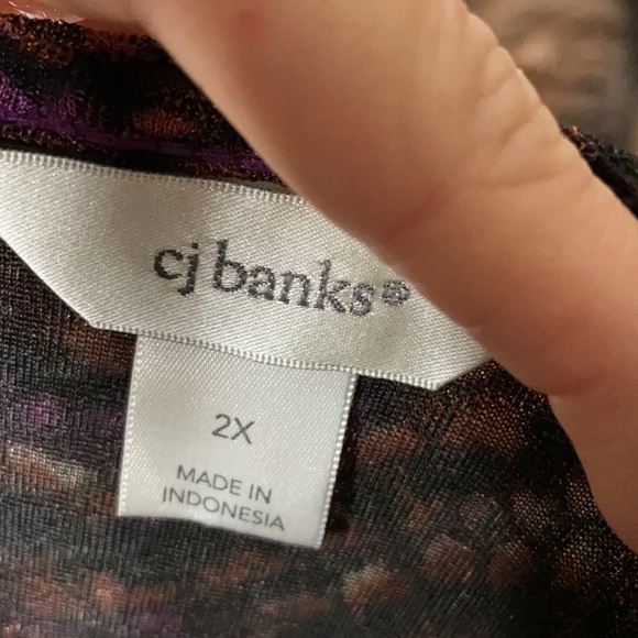 Multicolor CJ Banks long sleeve - Picture 3 of 4